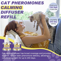 RUAKPL difusor para gatos compatible, instalación sencilla para calma en casa.