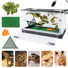 RunDuck terraario viaje-plegable-ruedas para reptiles, transporte sencillo.