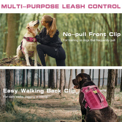 RunFido arnés medio con malla transpirable para mayor confort en paseos.