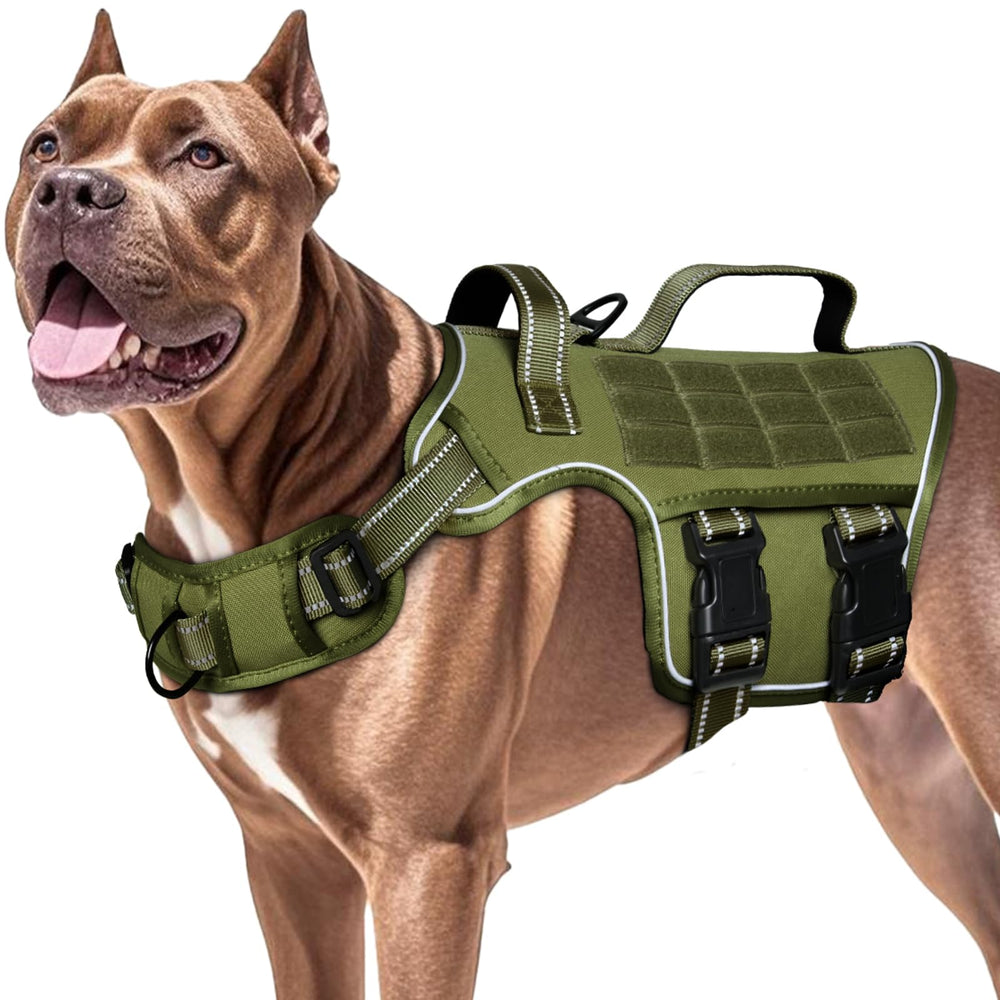 RunFido arnés para perros grandes con cierre rápido para ponérselo fácilmente.