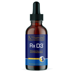 Rx Vitamins Rx D3 botella-vertido: dosis sencilla para perros y gatos.