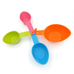 Rypet cucharas medidoras 1/2 taza para porciones precisas en mascotas.