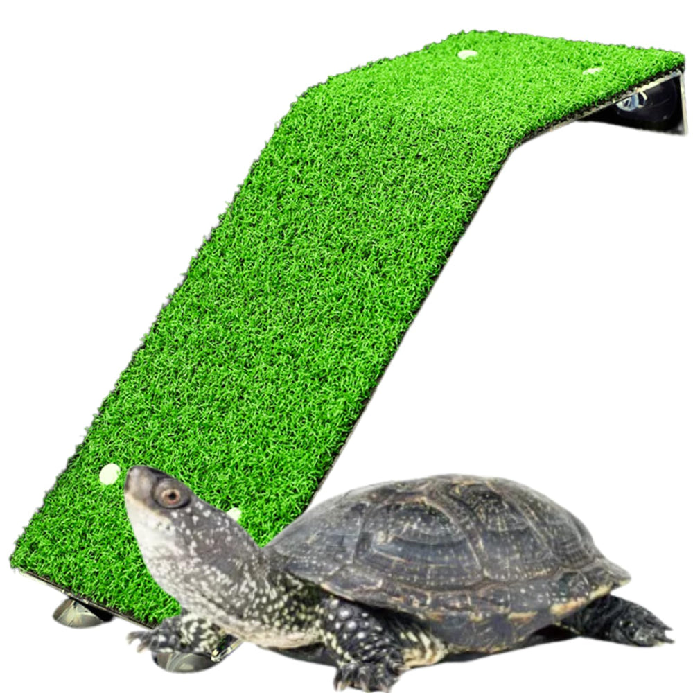 Plataforma para tortugas de Saim, acrílica, 17 pulgadas, para descanso al sol en acuarios.