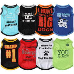 Camisetas Saintrygo 8 piezas, vista frontal, cómodas para paseos diarios.