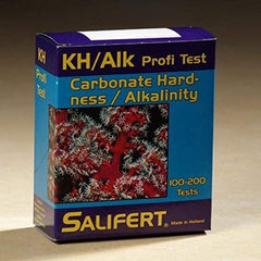 Kit Salifert KH/Alk para medir alcalinidad con precisión en acuario.