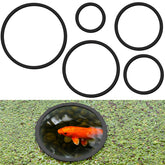 SANJHFF anillos flotantes para plantas, organizan áreas flotantes en el acuario.