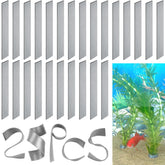 Anclas SANJHFF para acuario: paquete de 25 para fijar plantas vivas