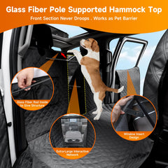 Sanqitara XL ventana malla grande; mejor ventilación para tu mascota
