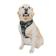 Arnés Sassy Woof Batman XL con anilla D trasera para sujeción estable en paseos