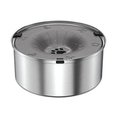 Schitec bebedero anti-derrame 3L en acero inoxidable para perros.
