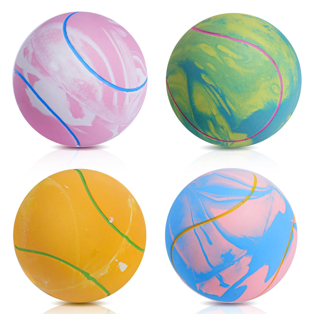 SCHITEC bolas chirriantes para perros, ideal para juegos de buscar y masticación segura.