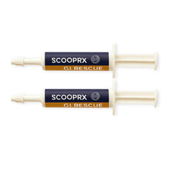 ScoopRX GI Rescue pasta digestiva para alivio rápido en caballos durante malestar estomacal