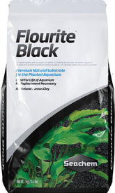 Seachem Flourite Black gravilla de arcilla negra para acuarios plantados, sustrato estable.
