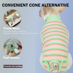 Sebidtco traje de recuperación para perros, espalda, permite movimiento sin obstrucción.