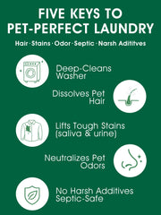 Seedshub Pet Hair Remover polvo para dosificación rápida, evita residuos