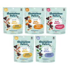 Golosinas suaves Shameless Pets con langosta, ideales para entrenamiento.
