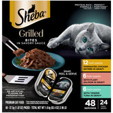 Sheba porciones piezas parrilla pollo, práctica para comidas diarias