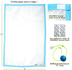 Sheer Fun For Cats bordes crinkle para estimulación sensorial suave