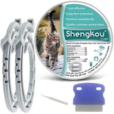 ShengKou collar antipulgas para gatos protege contra pulgas y garrapatas
