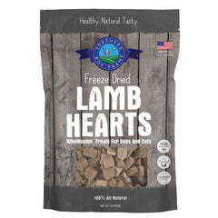 Shepherd Boy Farms corazón de cordero en paquete, snack saludable para entrenamiento