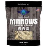 Shepherd Boy Farms Minnows liofilizados, bocaditos proteicos para mascotas.