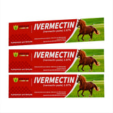 SHEVAT VITAMINS Ivermectina en pasta sabor manzana en tubo 6.08 g para caballos.