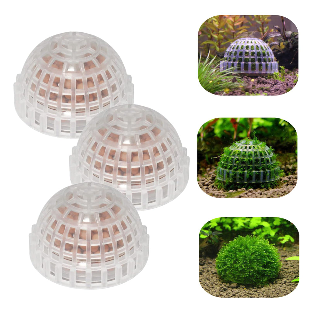 SHUNGXINYI soporte para bolas de musgo en acuario para realzar decoracion estable