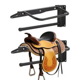 Sidasu 2 Pack Soporte para monturas montado en pared, estabilidad para sillas de montar
