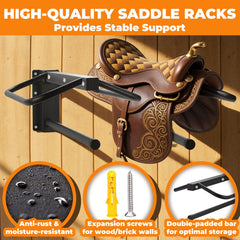 Sidasu soporte desmontable para silla de montar facilita el montaje.