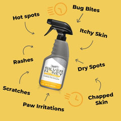 Silver Honey Absorbine micro-silver-bg ingrediente para heridas.