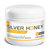 Silver Honey toallitas orejas rápidas: limpieza segura del exterior.