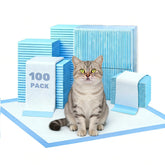 Simple Deluxe: almohadillas para gatos 22x22, 100 uds, tamaño ideal para bandejas