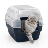 Simple Deluxe: bandeja grande para gatos con amplio espacio y confort.