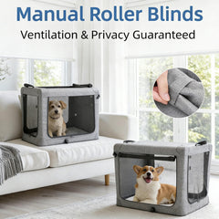 Simple Deluxe jaula 42 pulgadas, lateral con ventana de malla para acceso fácil