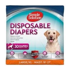 Pañales Simple Solution para hembras con ajuste ideal y confort diario.