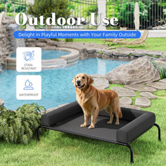 Simple Trending cama elevada con patas antideslizantes para seguridad