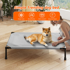 Cama con malla transpirable Simple Trending para enfriar al perro
