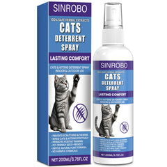 SINROBO aerosol disuasor de gatos interior protege muebles.