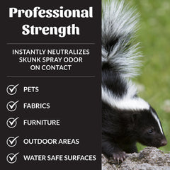 Skout's Honor eliminador de olor Skunk, seguro para mascotas y hogares.