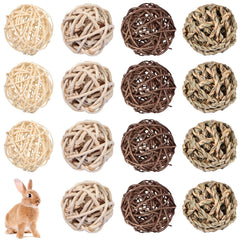 Skylety bolas masticables para animales pequeños con plantas acuáticas, ideal para masticar