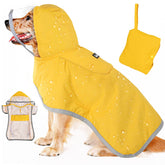SlowTon capa de lluvia para perro con ajuste cómodo para paseos en lluvia.