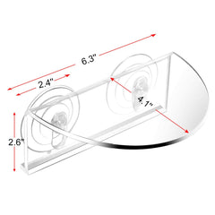 SLSON estante de ventana, ideal para jardín interior y macetas.