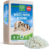 Small Pet Select cama de papel blanqueado, facilita la limpieza de áreas sucias.