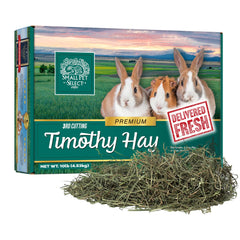 Small Pet Select heno Timothy 3ª corte - caja para almacenamiento fácil