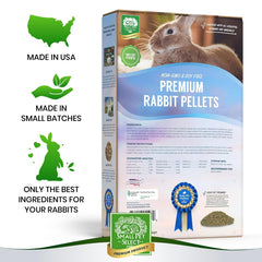 Ingredientes locales en granulado para conejo Small Pet Select