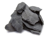 Small World Slate & Stone – Piedra pizarra gris 1-3 pulgadas para acuarios, paisajes.