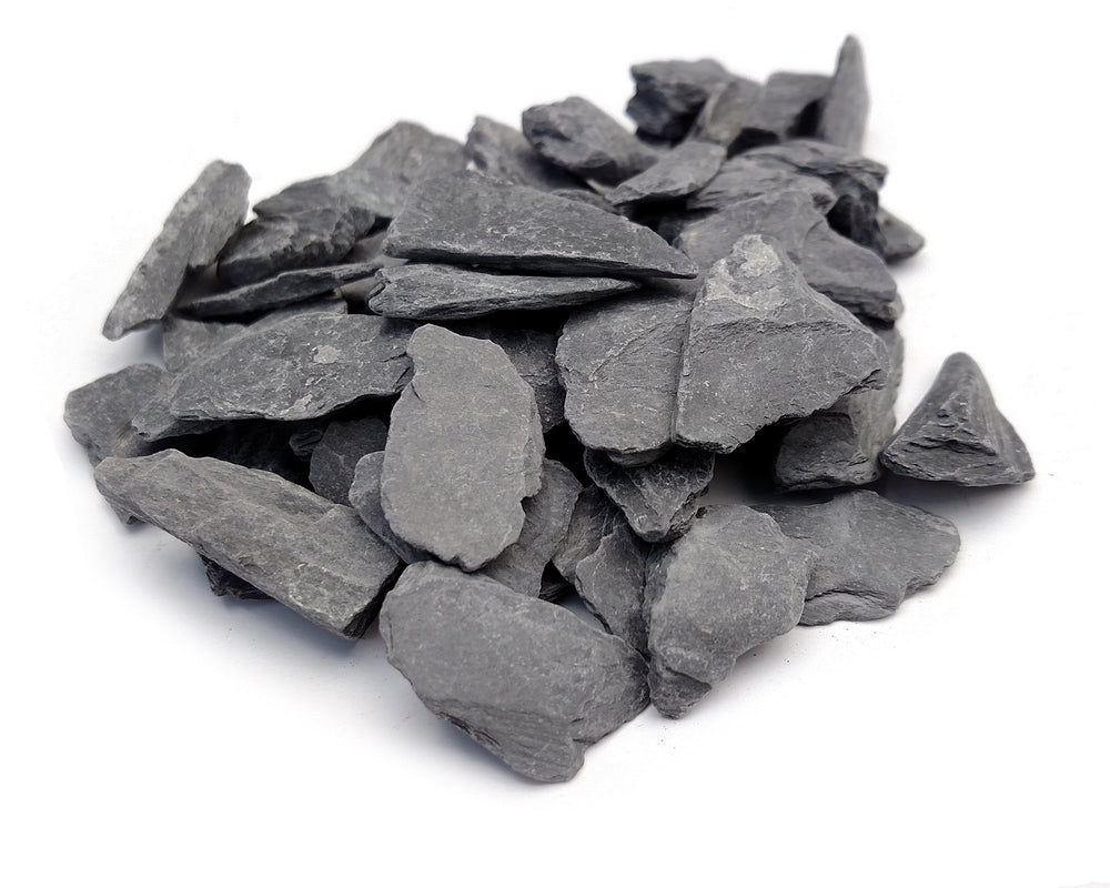 Small World Slate & Stone: piedras naturales para jardines miniatura, aportan realismo duradero.