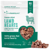 smallbatch Corazón de cordero liofilizado para perros y gatos, premio sabroso para mascotas.