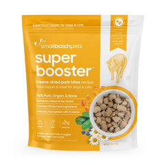 Smallbatch tiras de cerdo deshidratadas, alto contenido de proteína para perros
