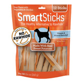 SmartSticks sin cuero crudo para masticación segura